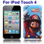Plastic Case for iPod Touch 4 mario